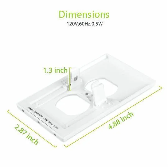 Automatic Nightlight Outlet Cover