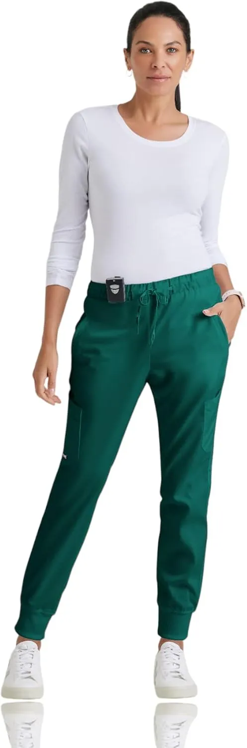 BARCO Grey's Anatomy Scrubs - Kira Scrub Jogger for Women, Yoga Style Mid-Rise Soft Touch Fabric Women's Scrub Pant