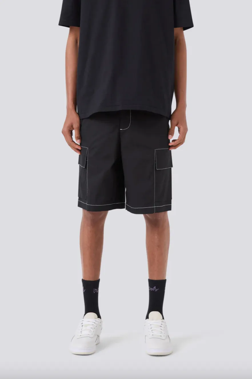 BARNEY COOLS HARVO SHORT - BLACK