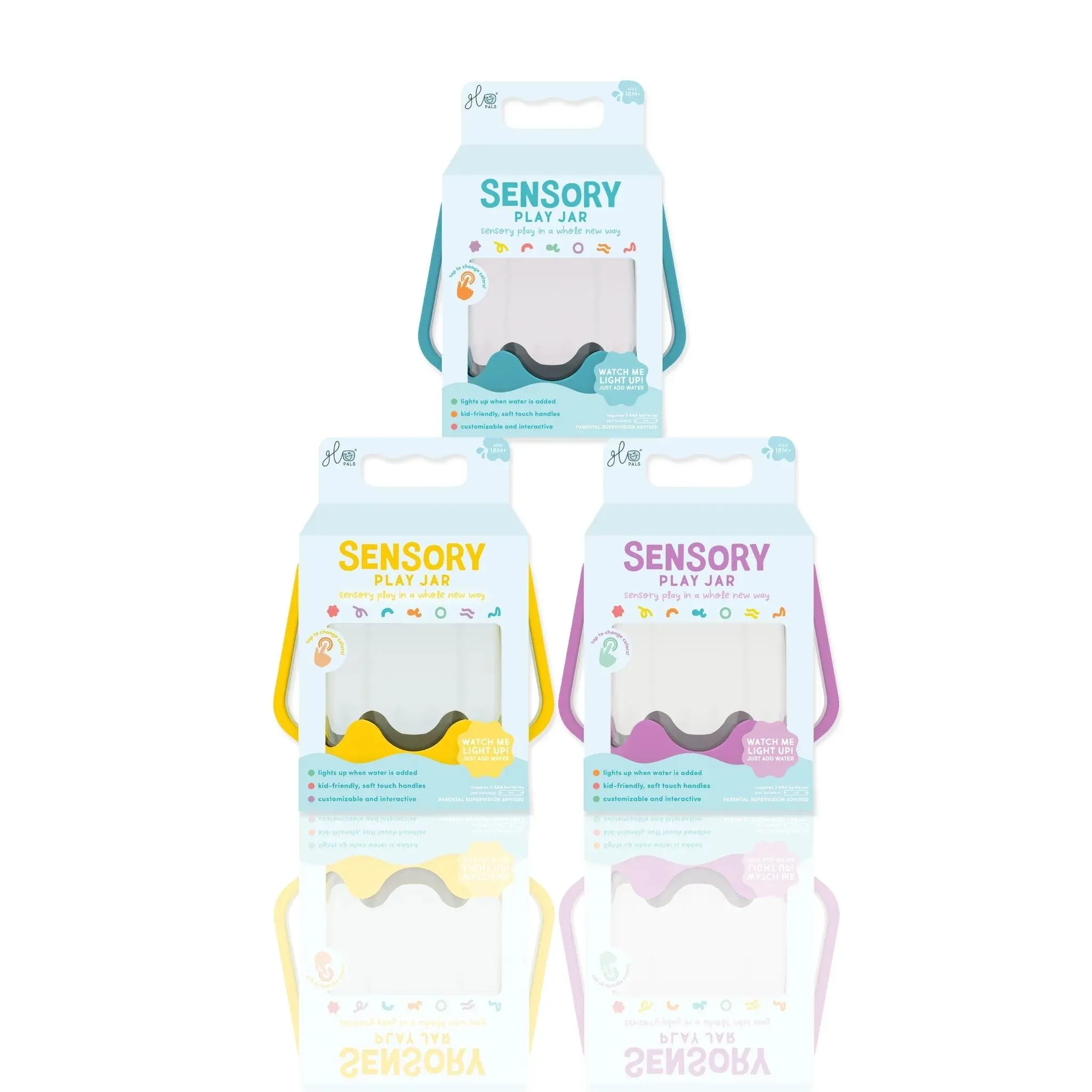 Blue Sensory Jar
