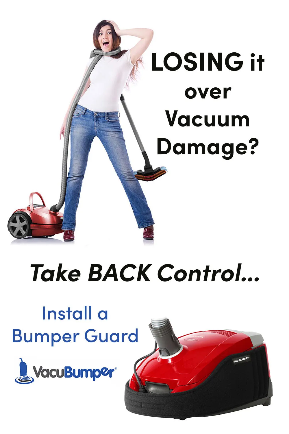 Bumper Guard for Canister Vacuums