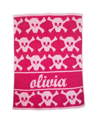 Butterscotch Blankees Lots of Skulls and Crossbones