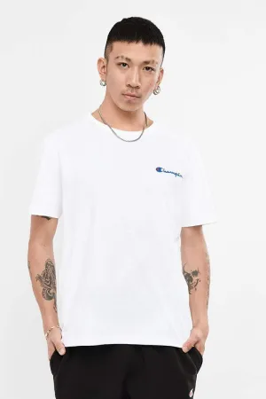 CHAMPION HERITAGE SCRIPT TEE - WHITE