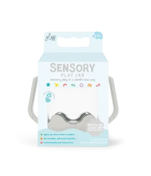 Cloud Grey Sensory Jar