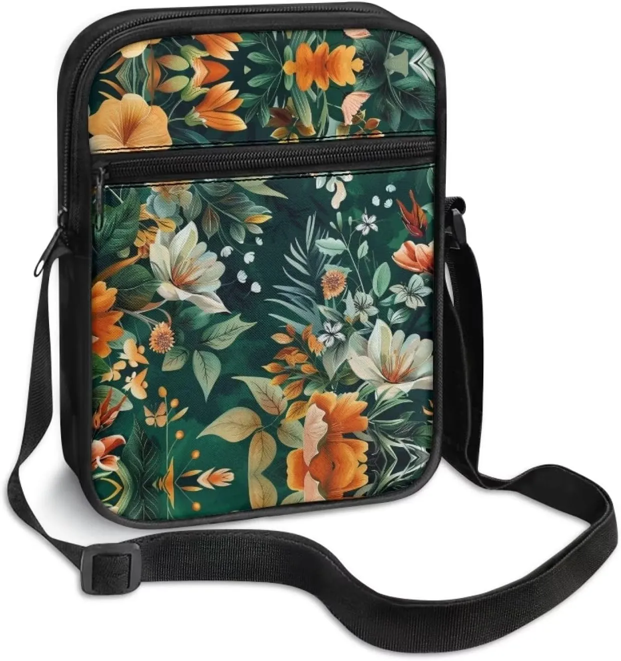 Cossbody Bag Messenger Bag Crossbody Bag Handbag Purse Shoulder Bag with Front Pocket Adjustable