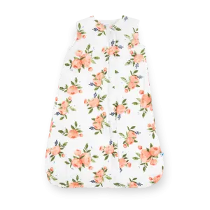 Cotton Muslin Sleep Bag - Watercolor Roses