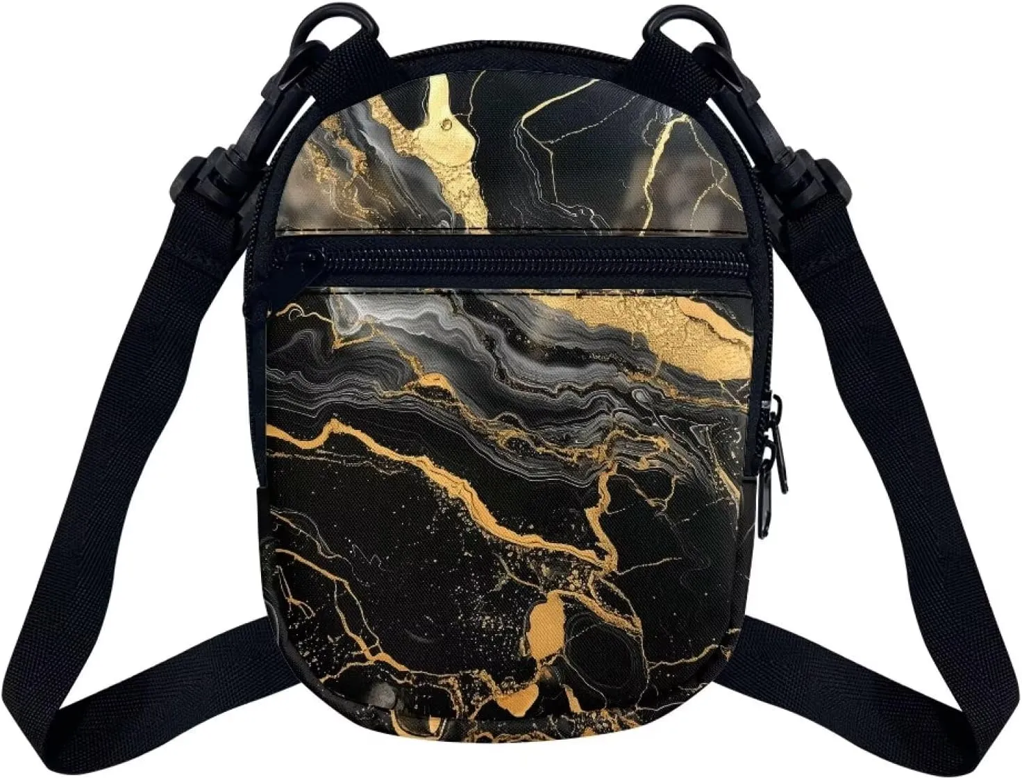Crossbody Bag for Women and Men, Belt Bag with Adjustable Strap Cell Phone Case with Back Zipper Pocket