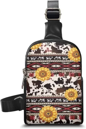 Crossbody Bag for Women Chest Bag for Mother's Day Gift Messenger Shoulder Bag with Adjustable Strap