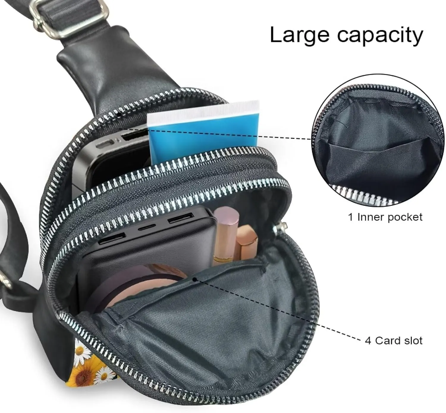 Crossbody Bag for Women Chest Bag for Mother's Day Gift Messenger Shoulder Bag with Adjustable Strap