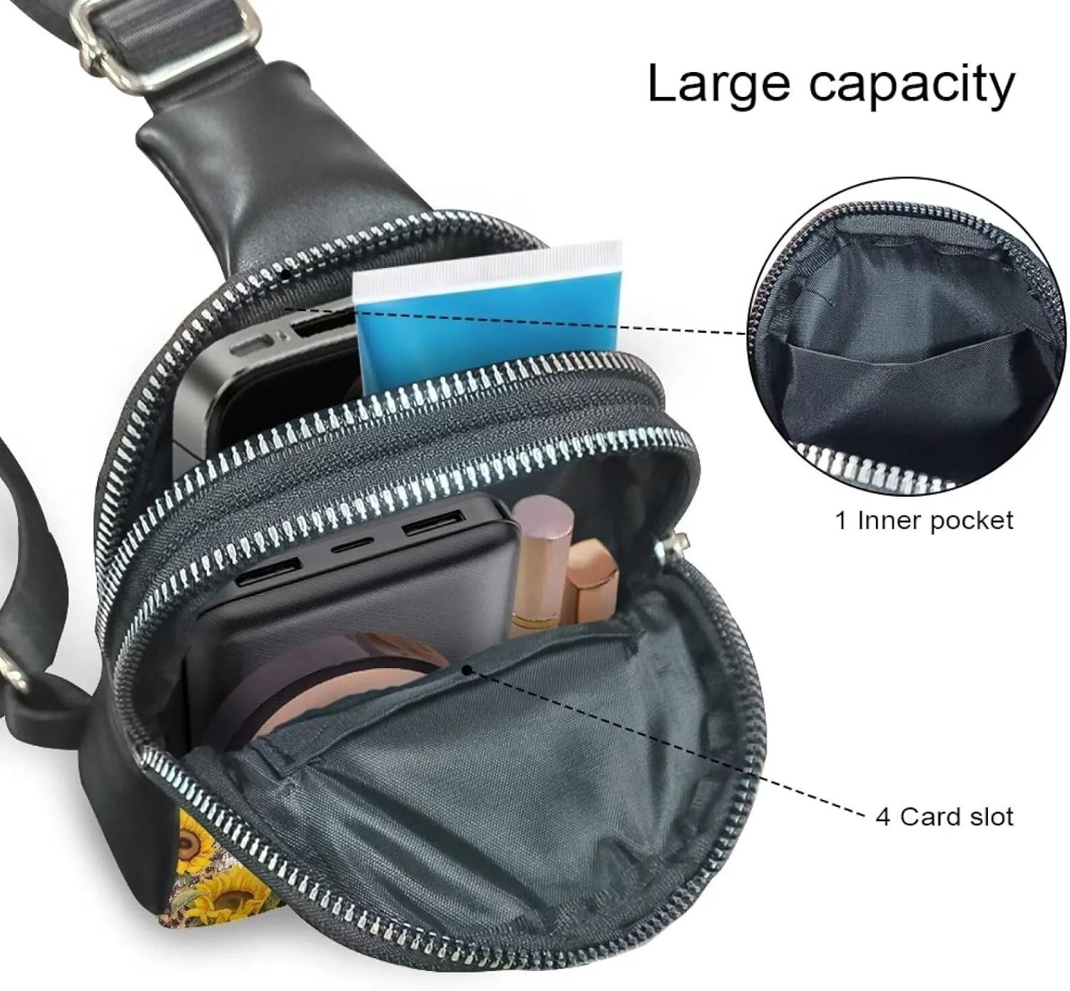 Crossbody Bag for Women Chest Bag for Mother's Day Gift Messenger Shoulder Bag with Adjustable Strap