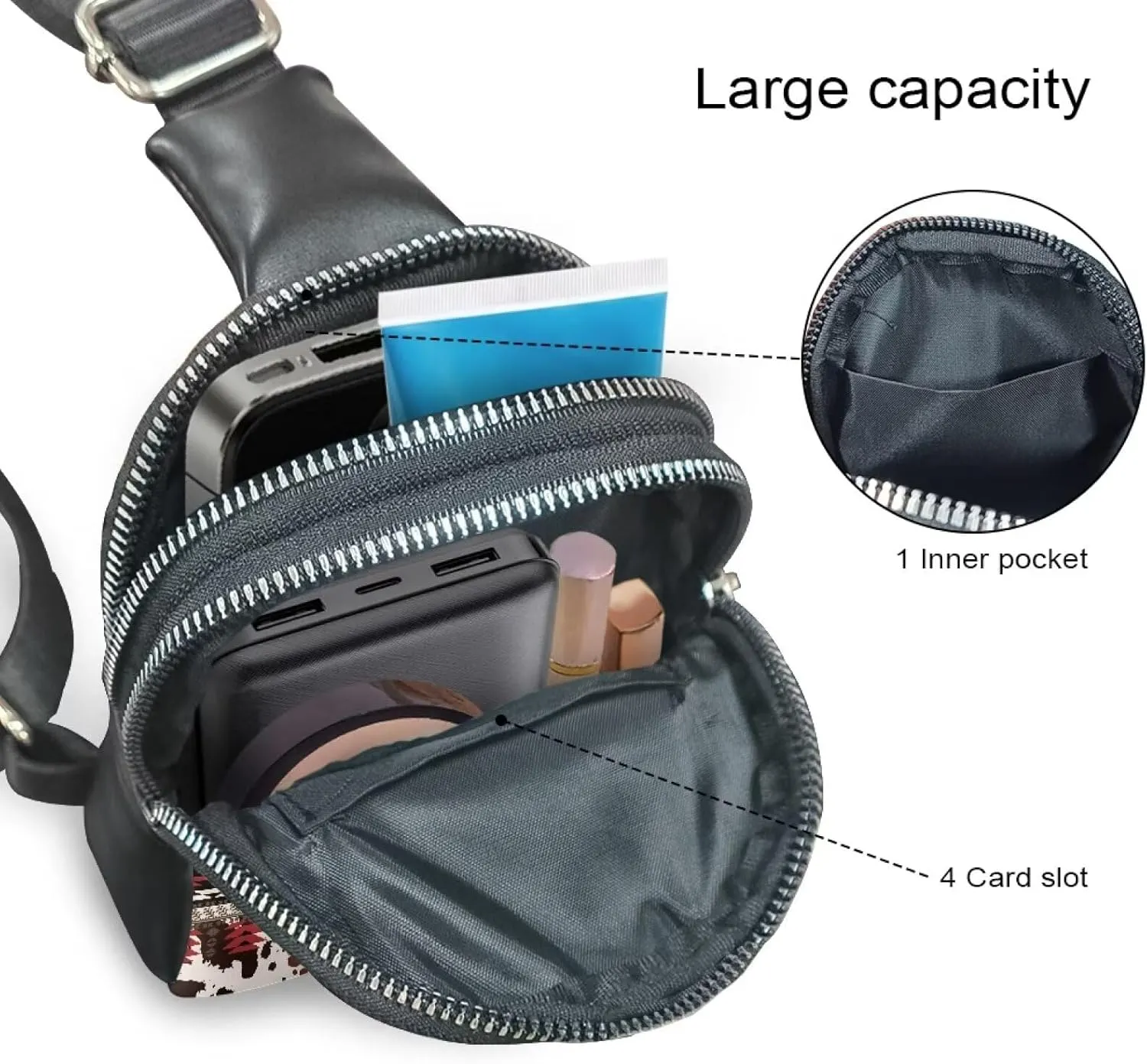 Crossbody Bag for Women Chest Bag for Mother's Day Gift Messenger Shoulder Bag with Adjustable Strap