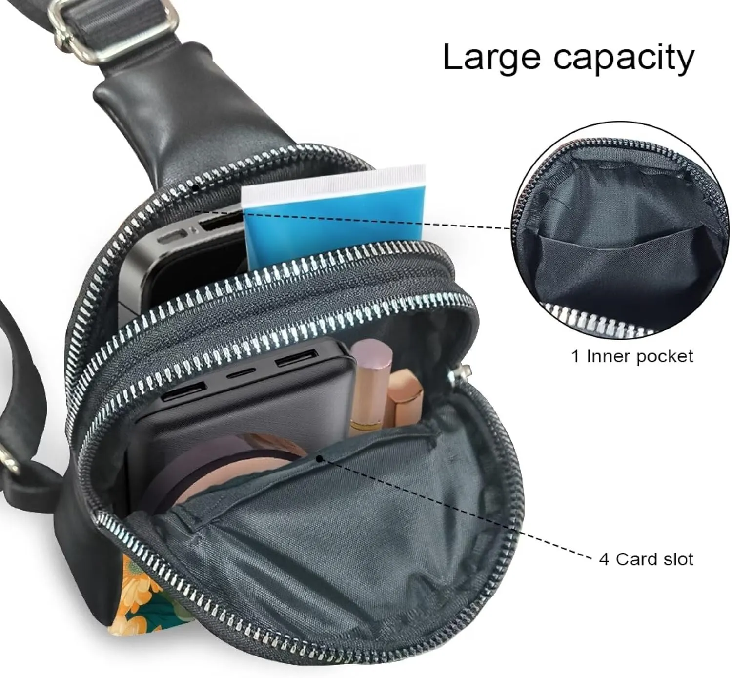 Crossbody Bag for Women Chest Bag for Mother's Day Gift Messenger Shoulder Bag with Adjustable Strap