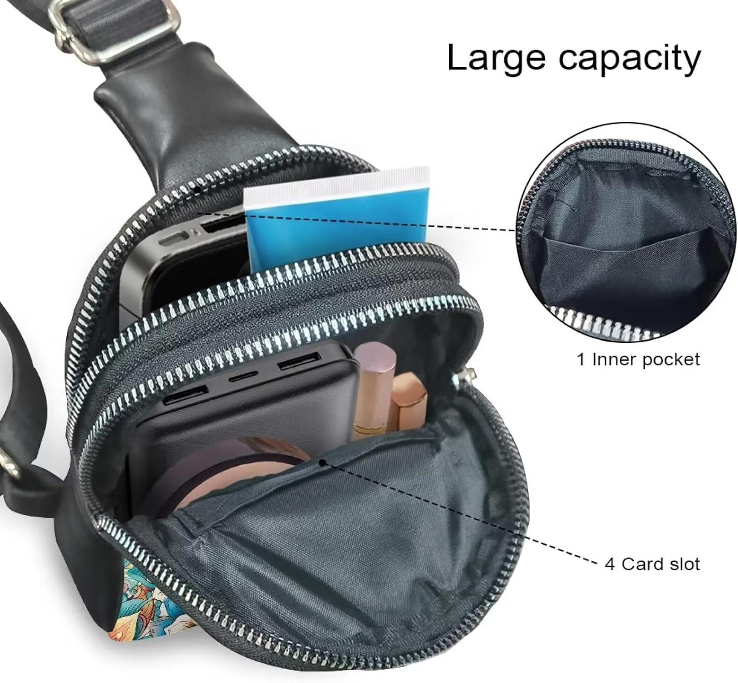 Crossbody Bag for Women Chest Bag for Mother's Day Gift Messenger Shoulder Bag with Adjustable Strap