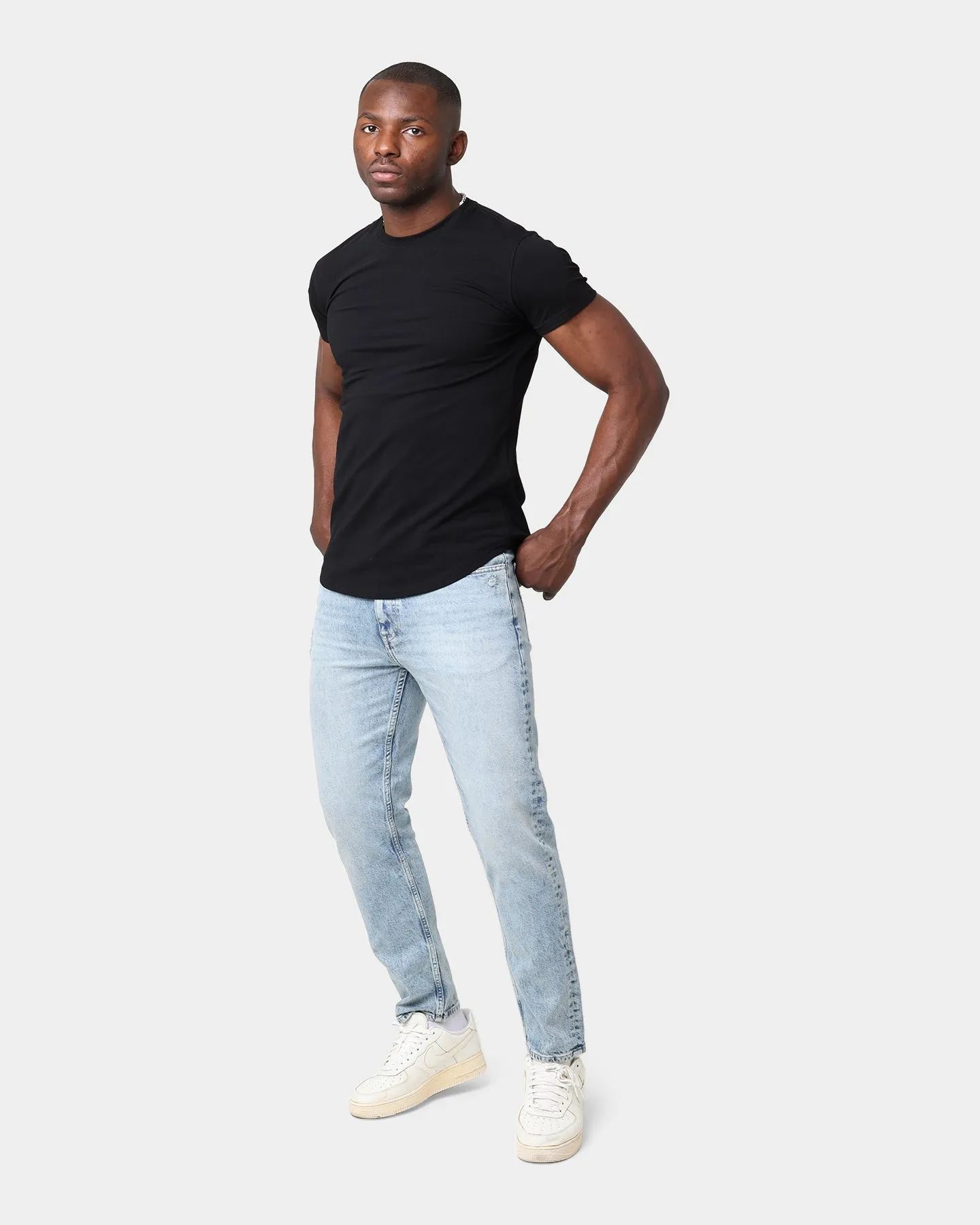 Emperor Apparel Blank After Dark Short Sleeve T-Shirt Black