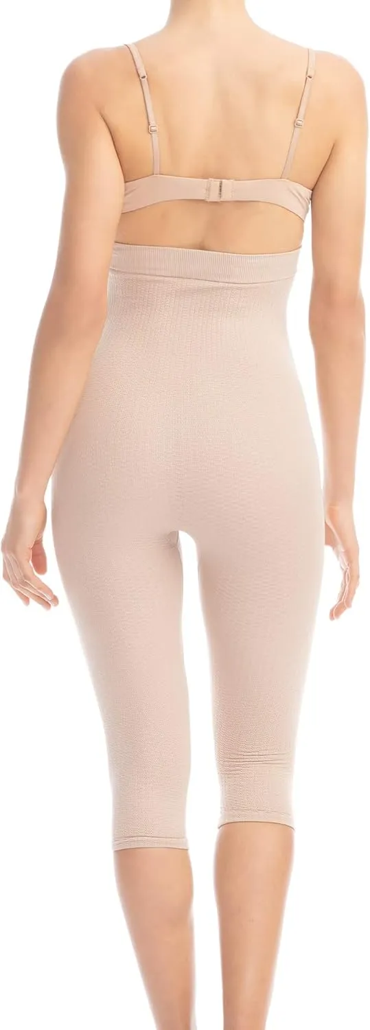 Farmacell Capri Leggings for Women Made in Italy - Anti Cellulite Shapewear - High Waisted - 123