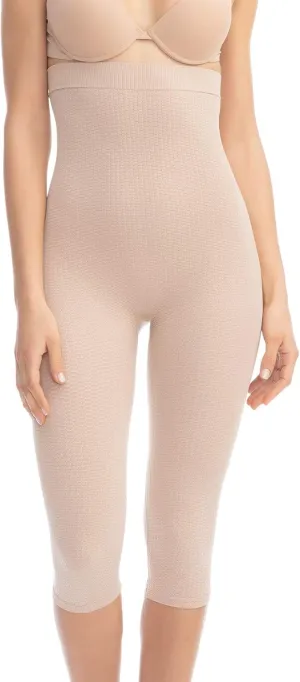 Farmacell Capri Leggings for Women Made in Italy - Anti Cellulite Shapewear - High Waisted - 123