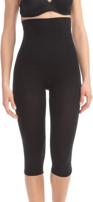 Farmacell Capri Leggings for Women Made in Italy - Anti Cellulite Shapewear - High Waisted - 123