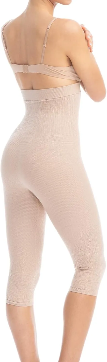 Farmacell Capri Leggings for Women Made in Italy - Anti Cellulite Shapewear - High Waisted - 123