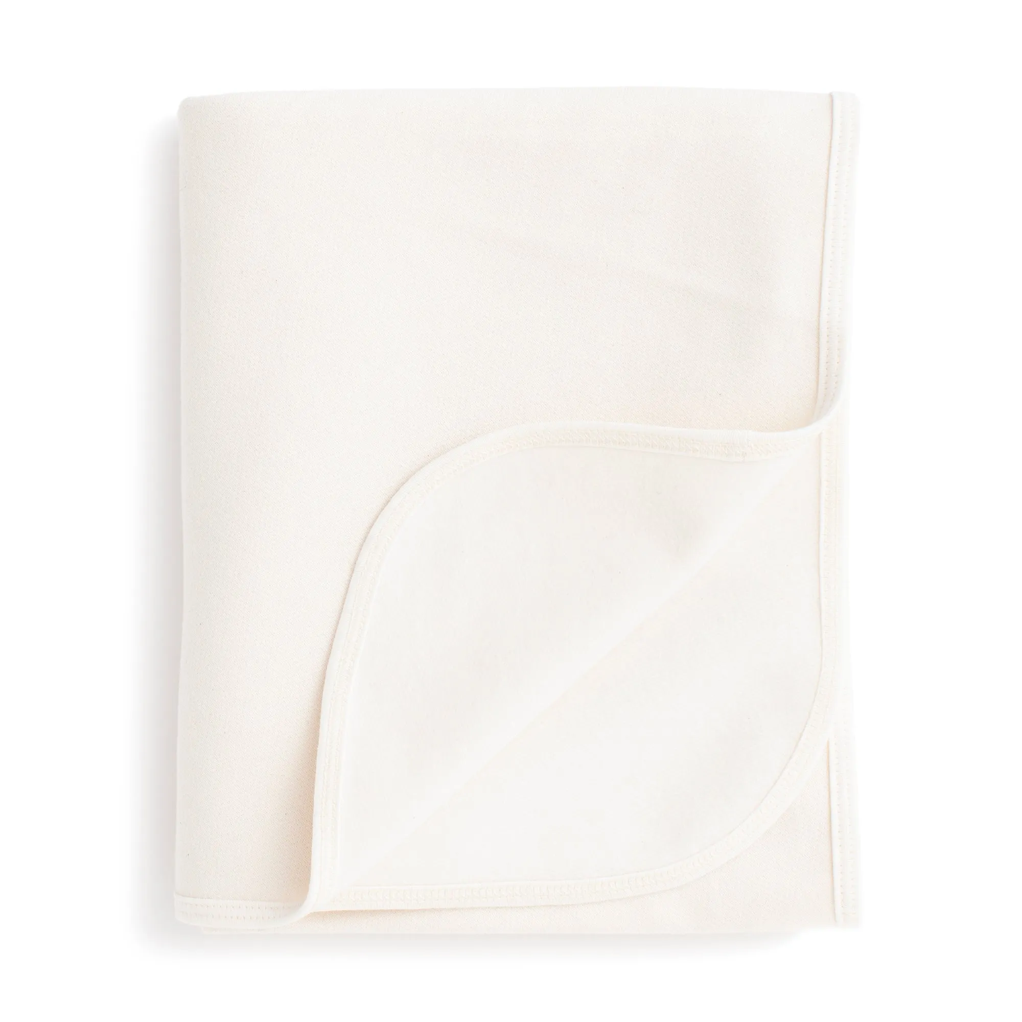 French Terry Blanket - Solid Natural
