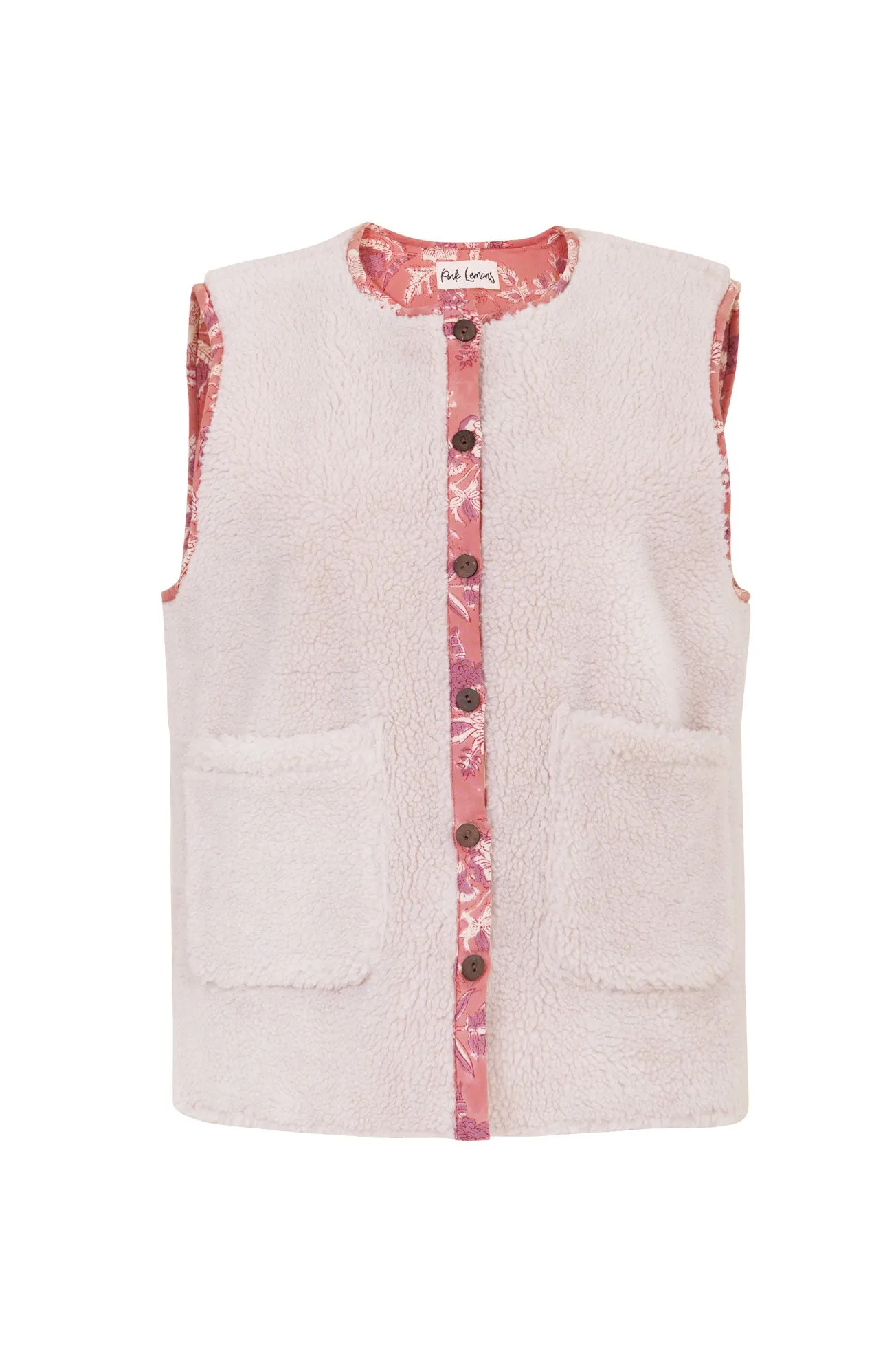 Grace Gilet - Block Print