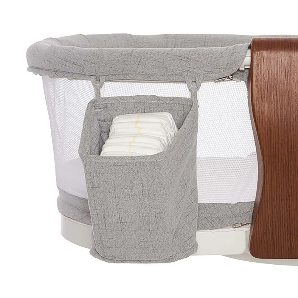 Halo Bassinest Luxe Gray Tweed