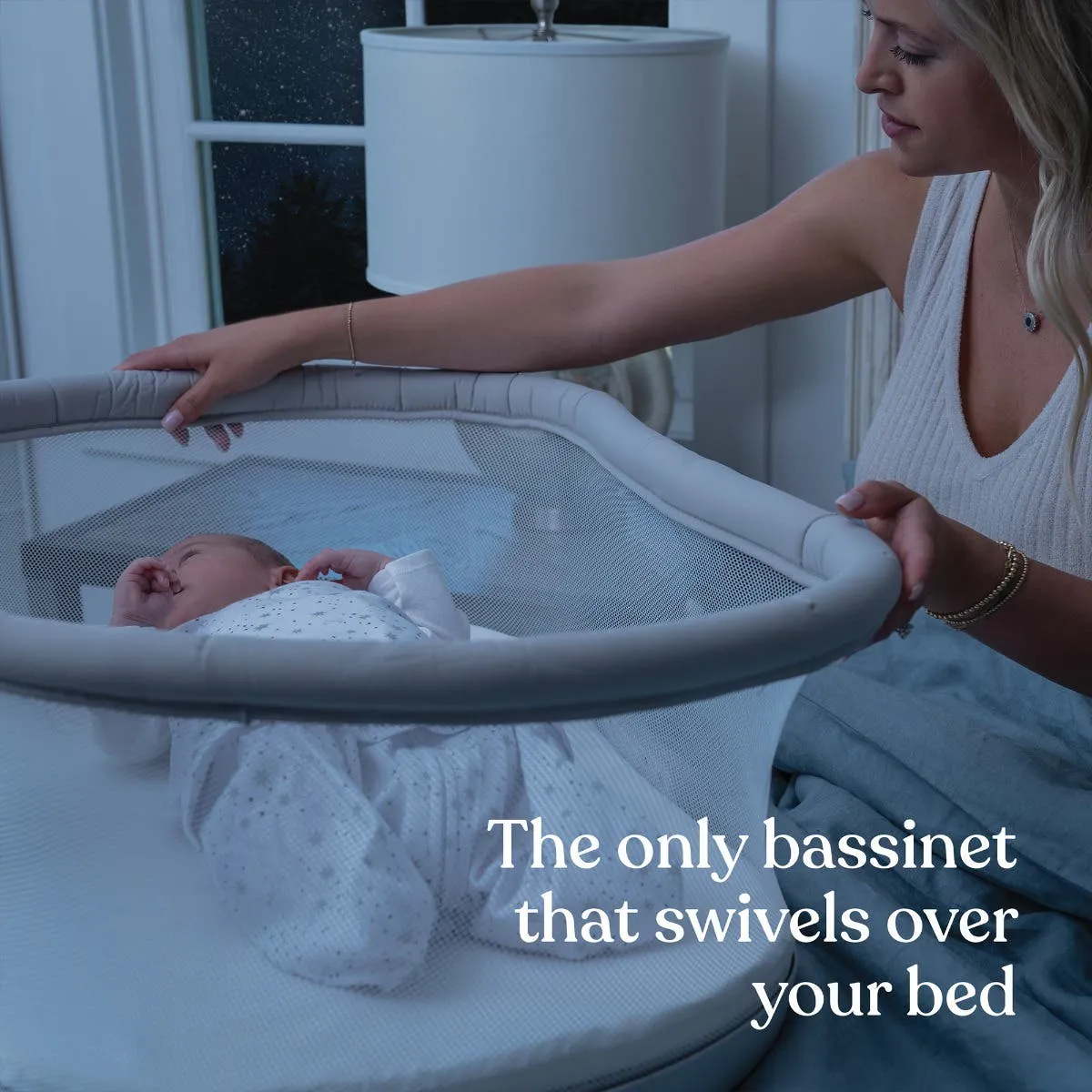 Halo Bassinest Soothing Swivel Sleeper 3.0 - White