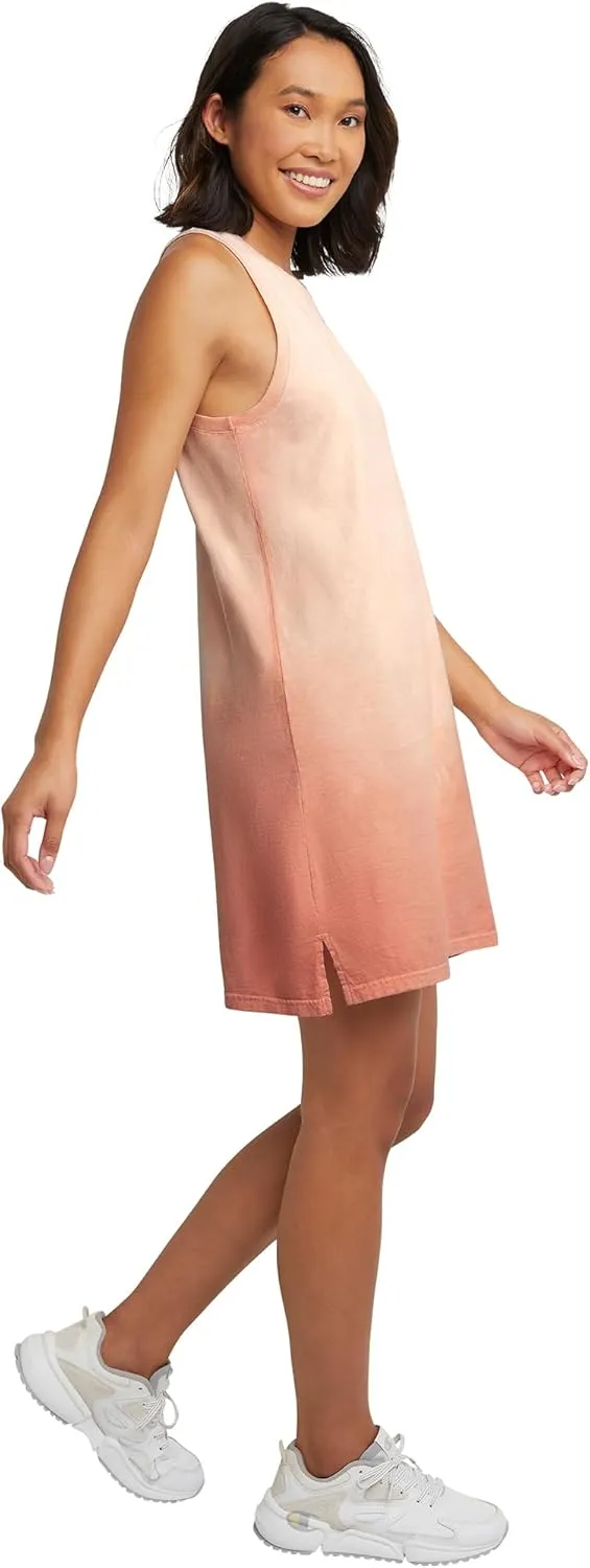Hanes Women's Originals Tank Dress, 100% Cotton Dress For Women, Garment Dyed