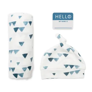 Hat & Swaddle Set
