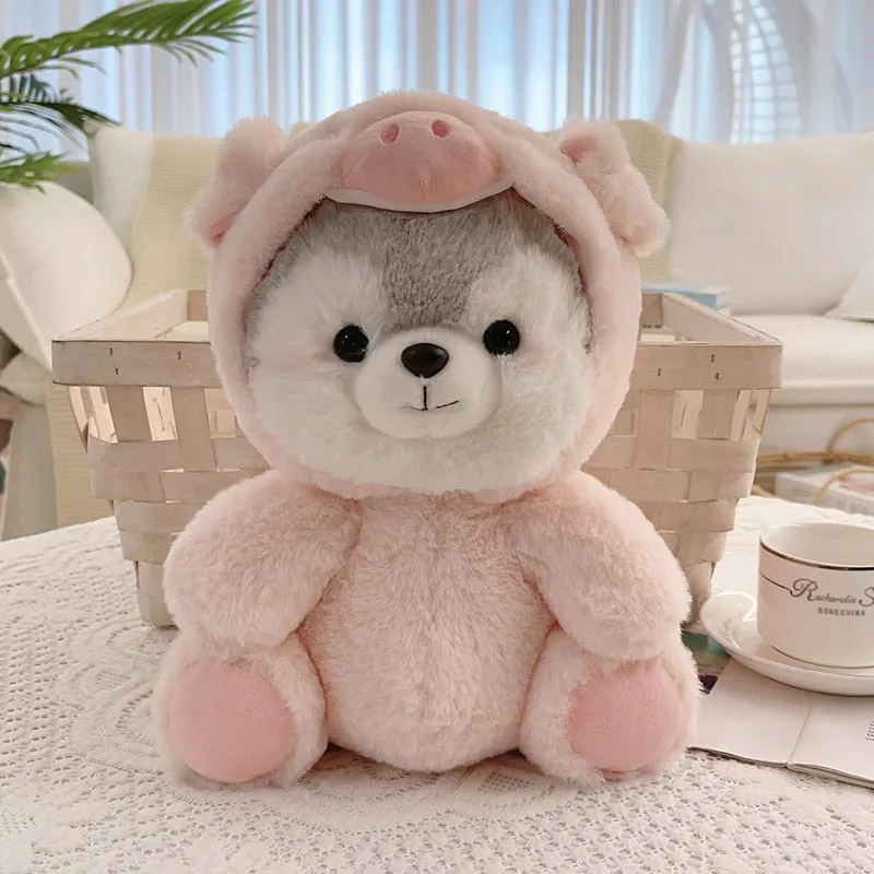 Huggable Fluffy Husky Plushies Team | NEW