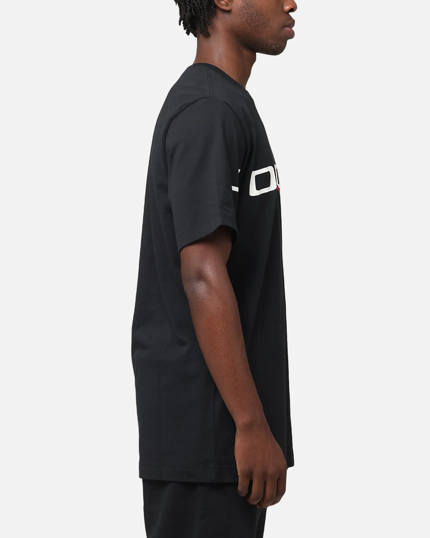 Jordan Air Stretch Crewneck T-Shirt Black/White