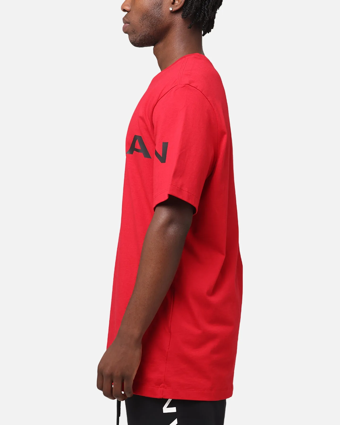 Jordan Air Stretch Crewneck T-Shirt Gym Red/Black/White
