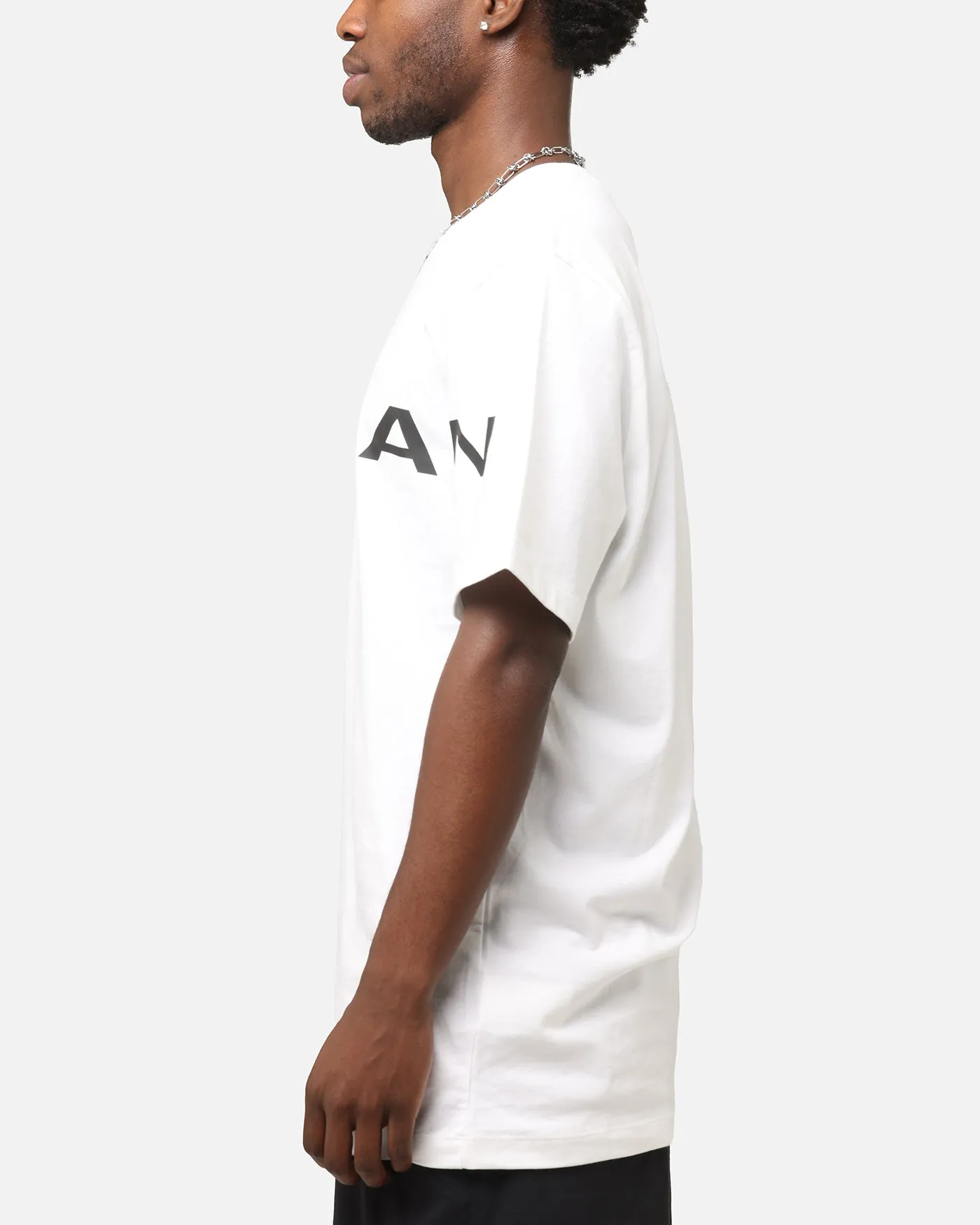 Jordan Air Stretch Crewneck T-Shirt White/Black