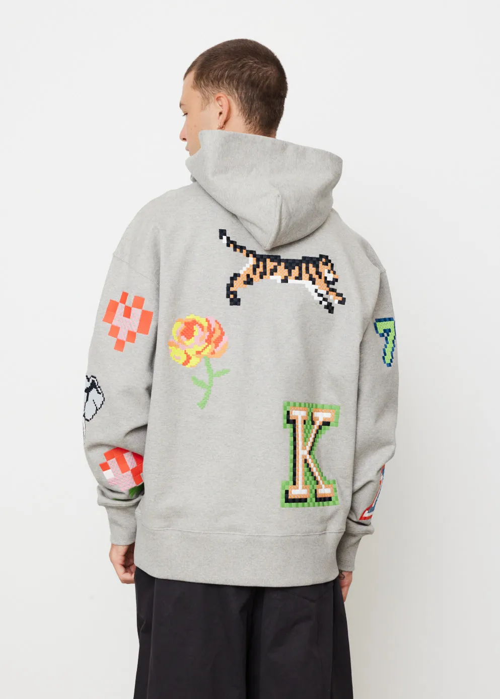 Kenzo Pixel Oversize Hoodie