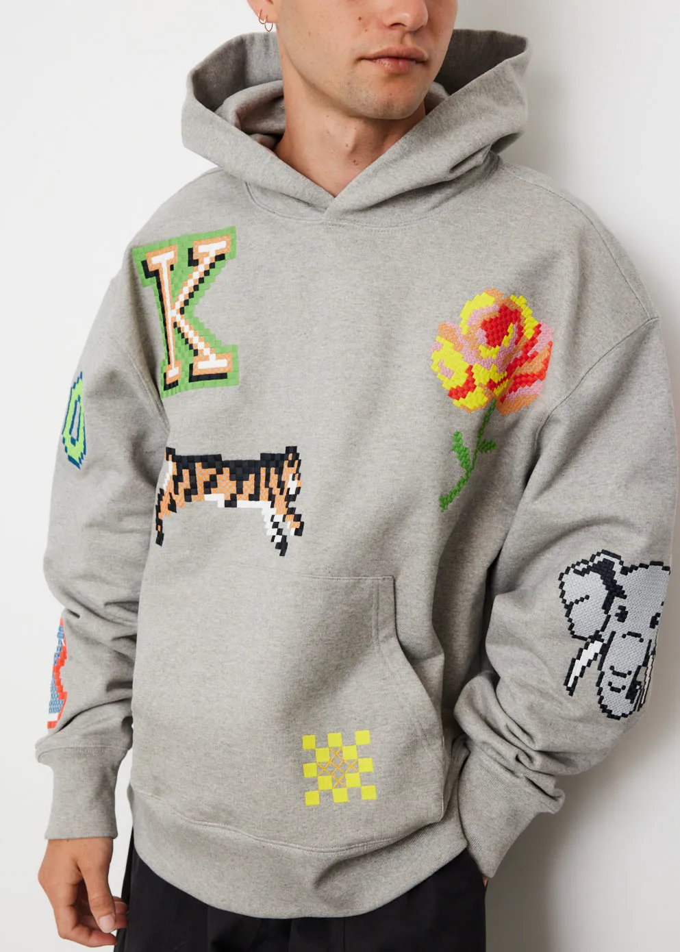 Kenzo Pixel Oversize Hoodie