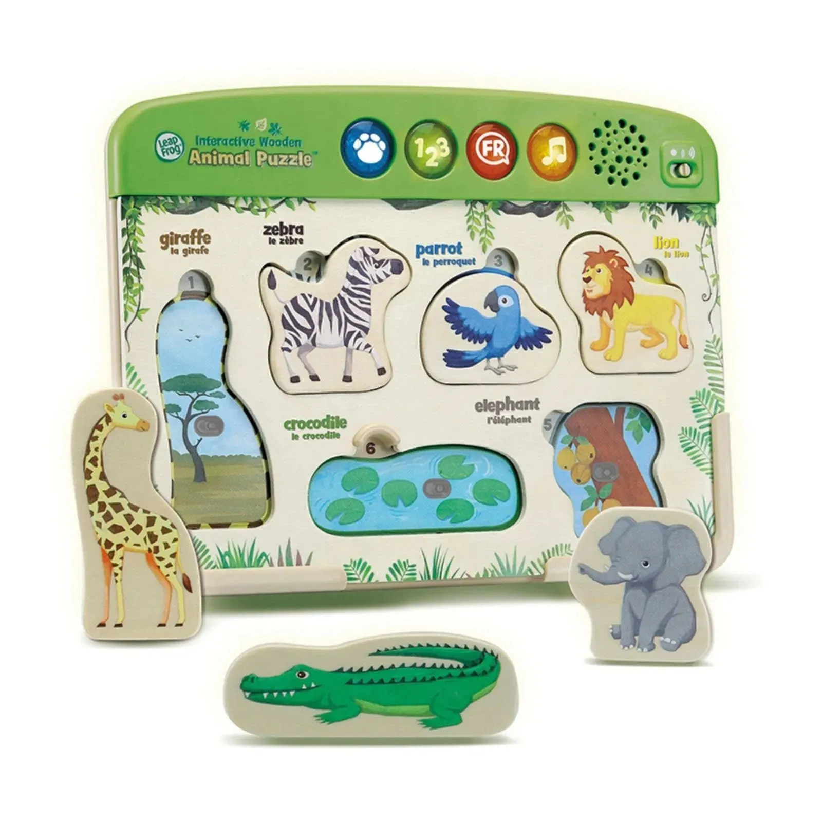 LeapFrog Interactive Wooden Animal Puzzle