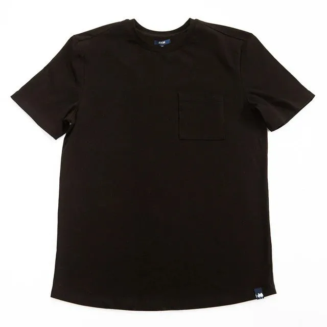 Long Beach Pocket Tee (Black)
