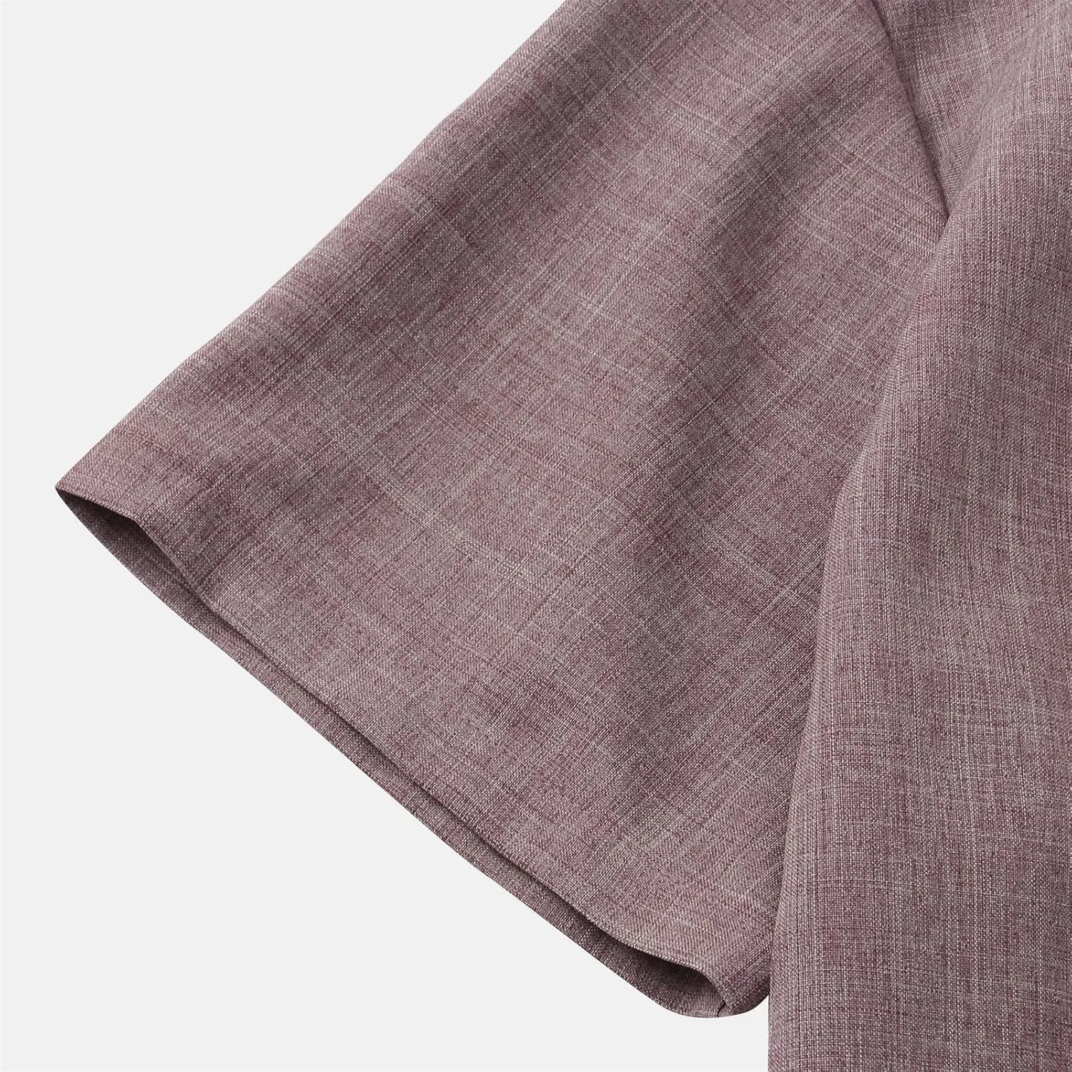 Mens Short Sleeve Button Down Shirts Textured Wrinkle Free Business Casual Work Dress Shirt Summer Tshirt Outfits Clothes