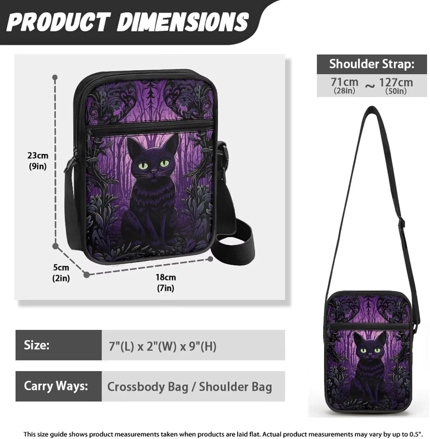 Messenger Bag for Women Crossbody Bag Medium Satchel Bag Purse Cell Phone Bag