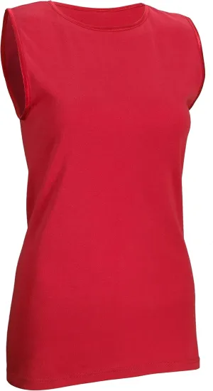 Rosette Womens Sleeveless Undershirt - Cotton  High Neck, Full shoulder design
