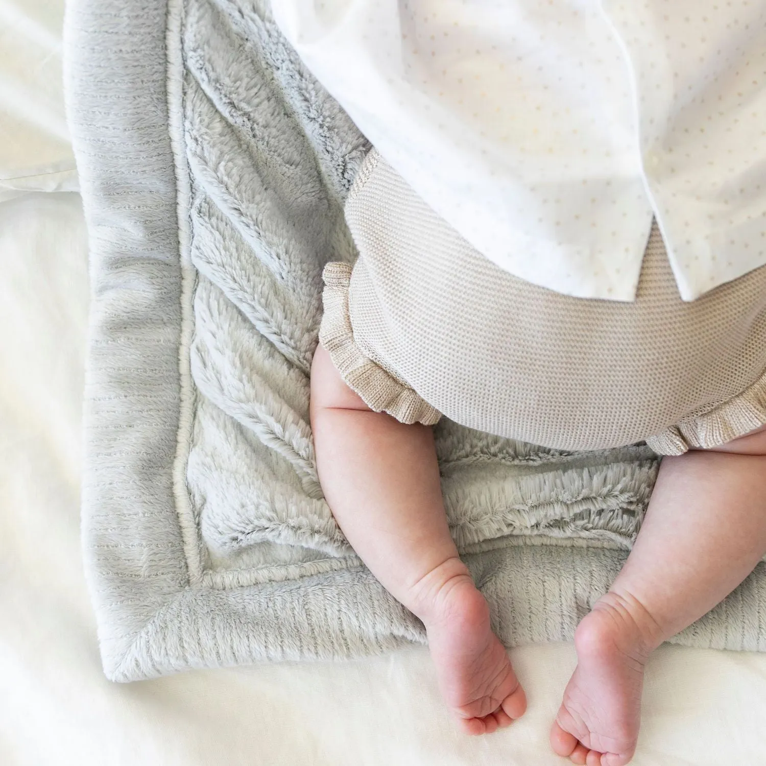 Saranoni Lush Mini Blanket | Mist