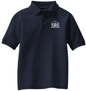 SBS Navy Blue Short Sleeve Polo