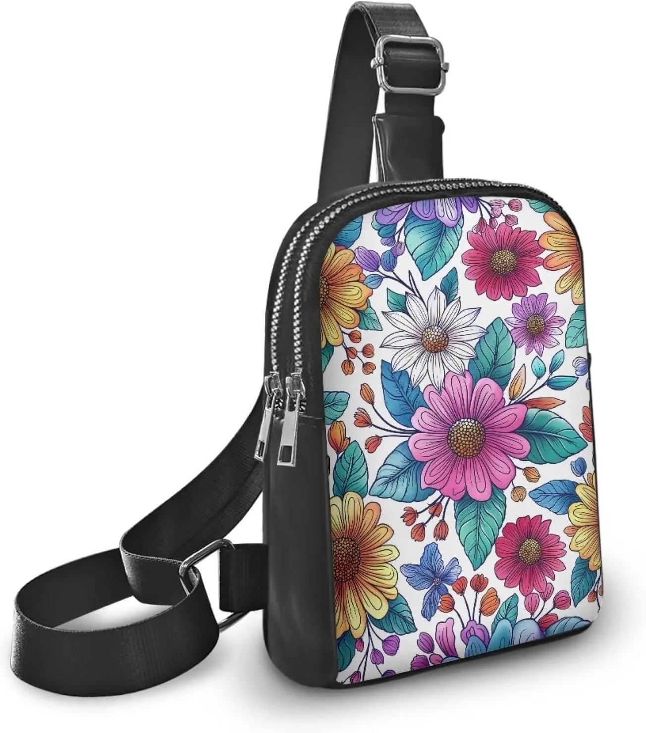 Sling Backpack for Women Crossbody Bags Backpack Casual Shoulder Daypack Chest Bag for Travel Hiking