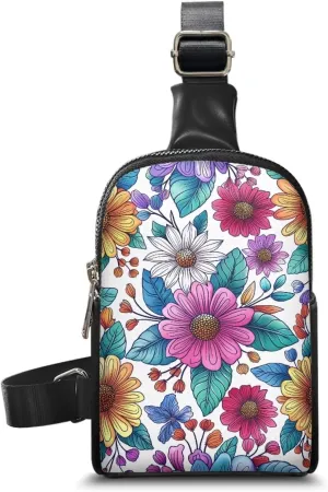 Sling Backpack for Women Crossbody Bags Backpack Casual Shoulder Daypack Chest Bag for Travel Hiking