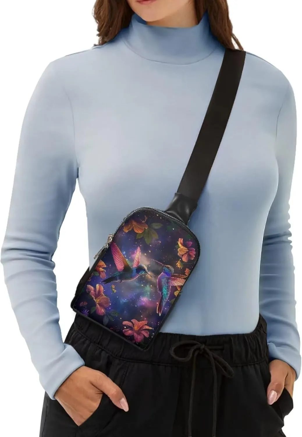 Sling Backpack for Women Crossbody Bags Backpack Casual Shoulder Daypack Chest Bag for Travel Hiking