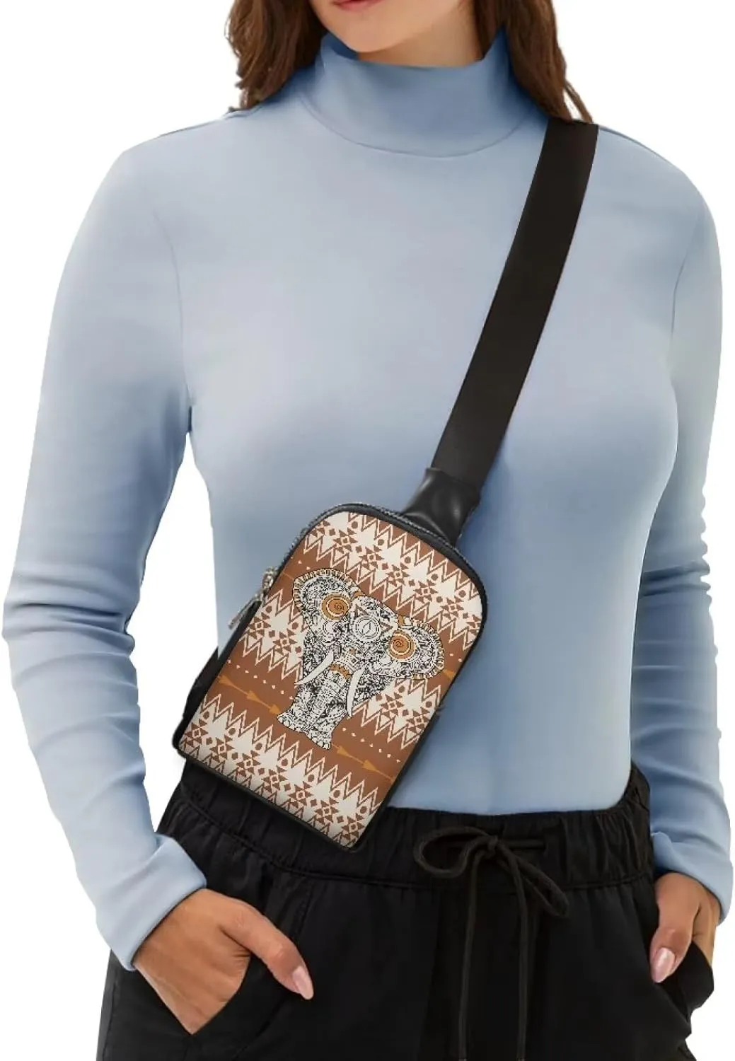 Sling Backpack for Women Crossbody Bags Backpack Casual Shoulder Daypack Chest Bag for Travel Hiking