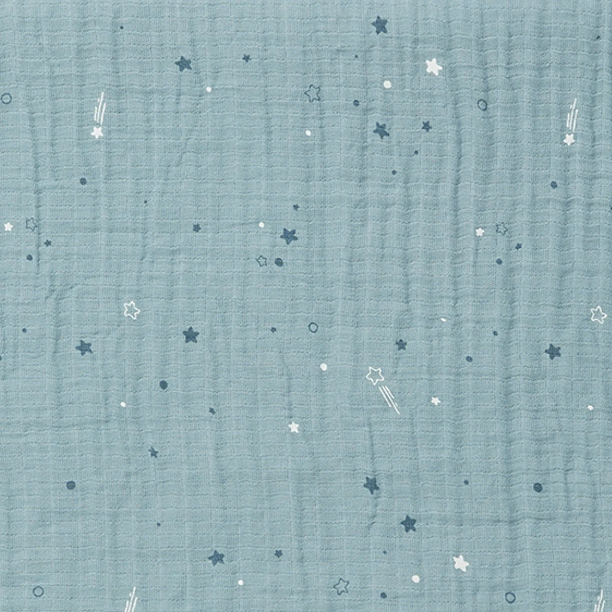 Star Muslin Front Opening Sleep Sack 0.5 TOG