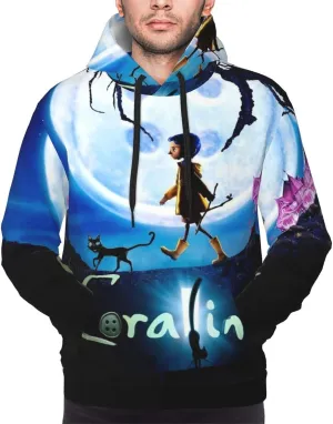 Unisex Cor-A-Lin Pullover Hoodie 3d Print Graphic Hoodies With Front Pocket Novelty Hoodie Sweatshirt For Men Women