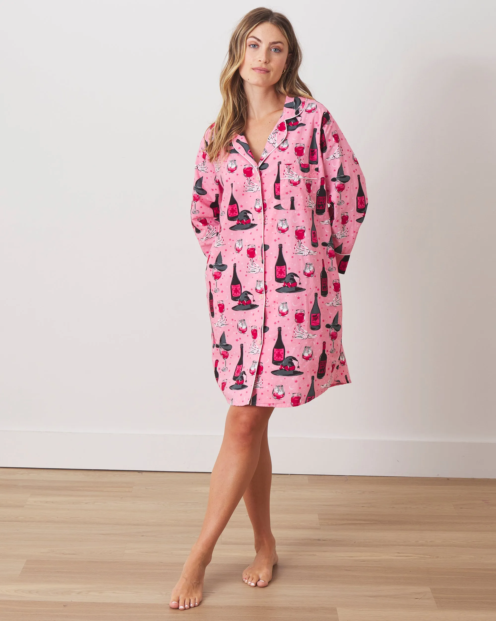 Witch's Brew - Sleep Shirt - Pink Potion