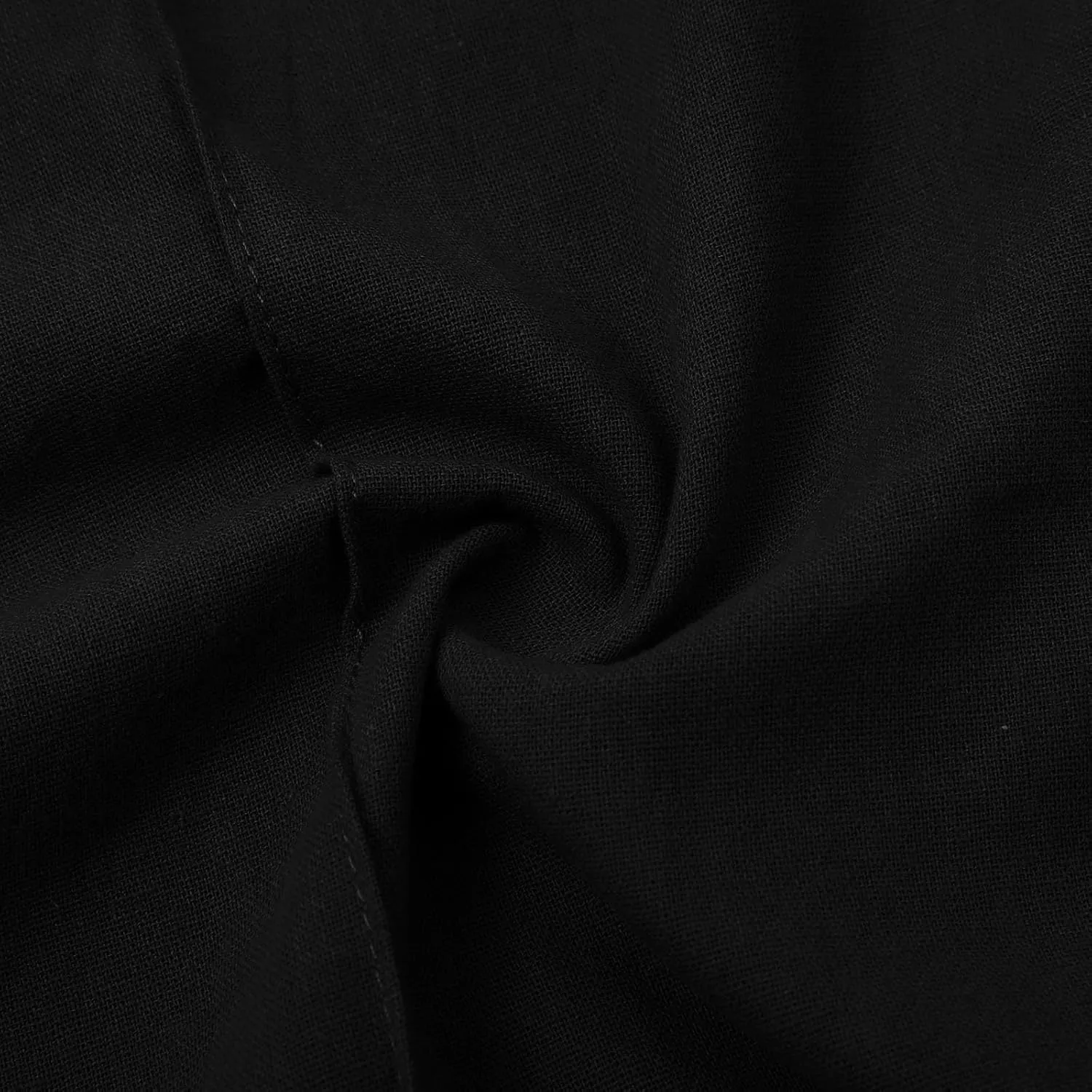 Womens Casual Cotton Linen Pants Lightweight Summer Relax Fit Drawstring Waist Plus Size Solid Lounge Long Trousers