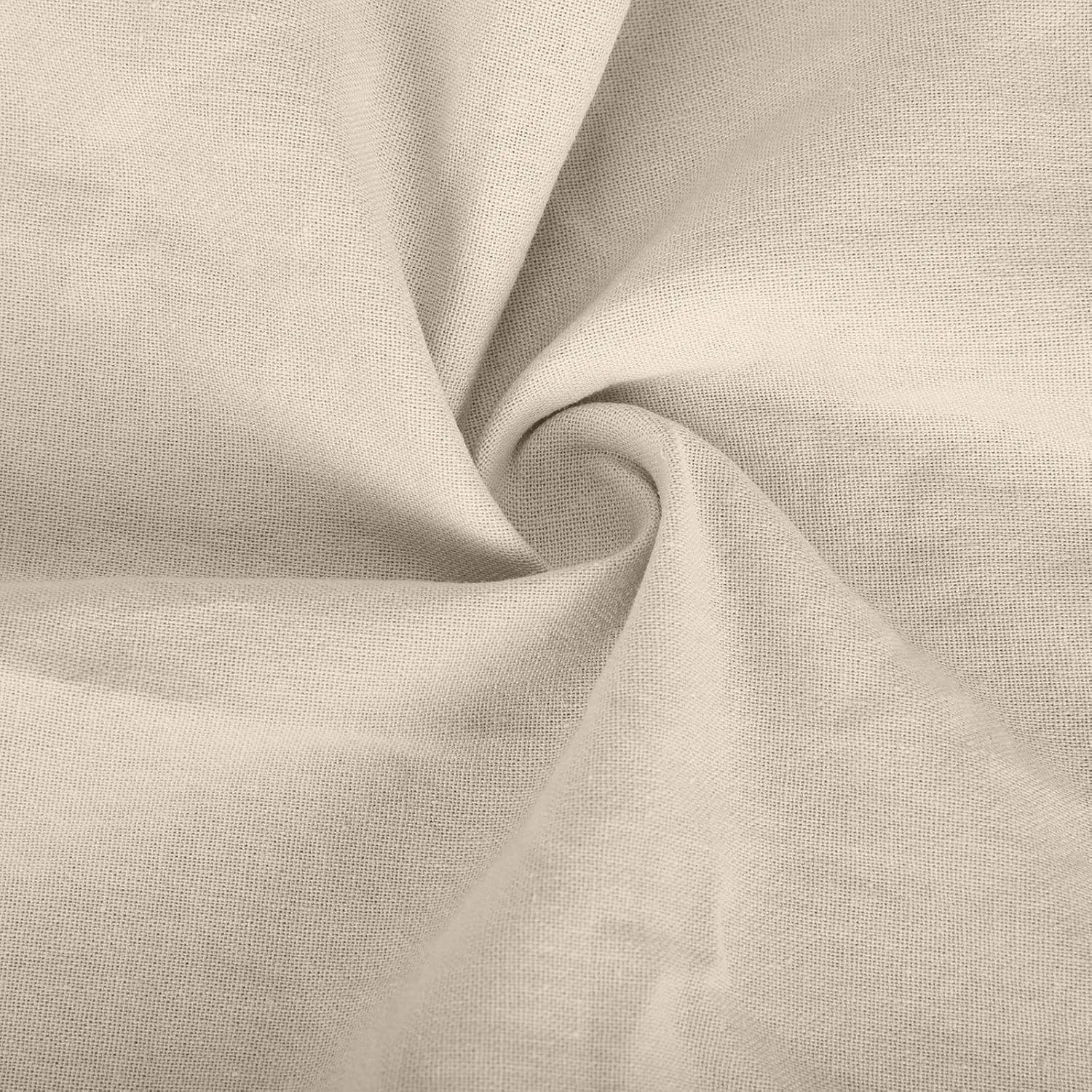 Women's Cotton Linen Summer Palazzo Pants Loose Cotton and Linen Pants Summer Drawstring Waist Wide Leg Pants